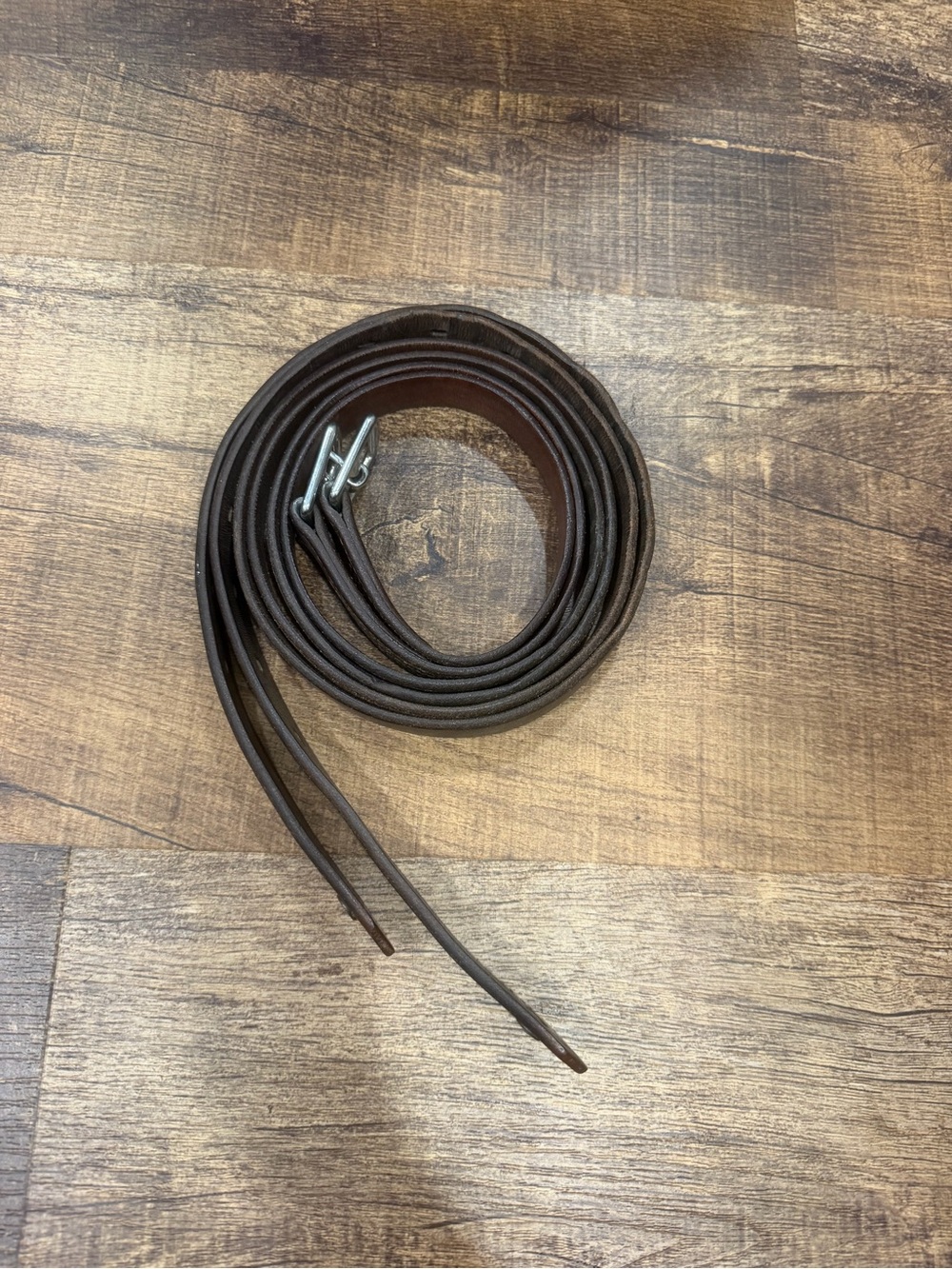 Brown stubben stirrup leathers
